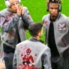 OFF White X Ac Milan European Football Heritage Wool Varsity Jacket On Sale