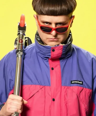 Oliver Tree All That x Alien Boy Song Pink and Purple Jacket