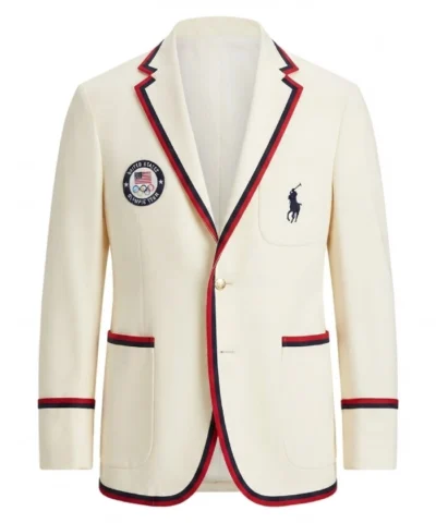 Order Polo Ralph Lauren Team USA Flagbearer Blazer Olympic and Paralympic Games Paris