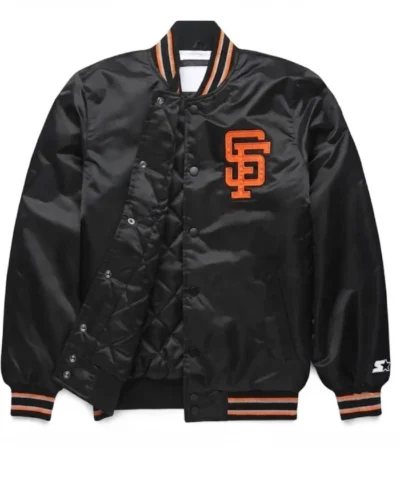 Order San Francisco Giants Classic Full Snap Black Jacket 