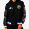 Original Harlem Globetrotters World Famous 100 Anniversary Black Jacket