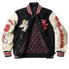 Palace Fallen Angels Off White Varsity Jacket Sale