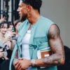 Paris Couture Week Nigerian Footballer Maduka Okoye Vest