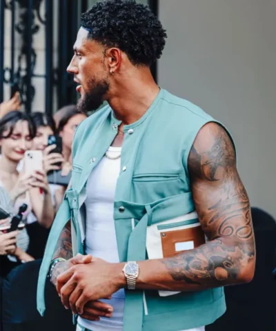 Paris Couture Week Nigerian Footballer Maduka Okoye Vest