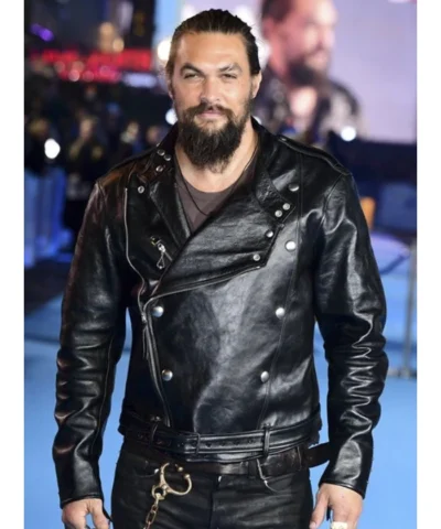Patrick Wilson Aquaman Black Leather Jacket
