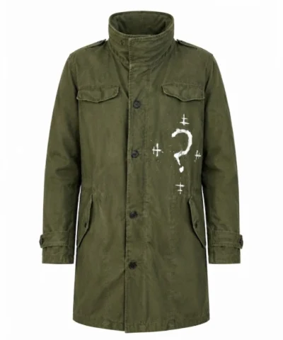 Paul Dano The Batman Movie The Riddler Green Cotton Jacket