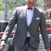 Pee wee Herman Paul Reubens Costume Plaid Suit 