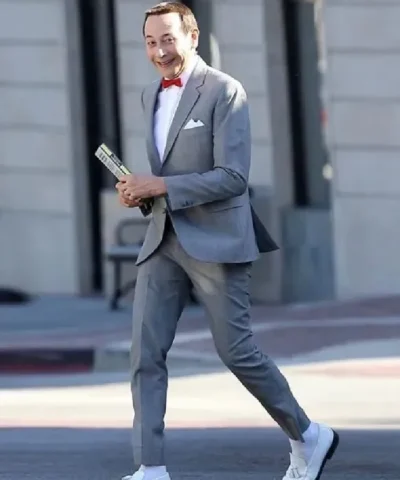 Pee wee Herman Paul Reubens Costume Suit 