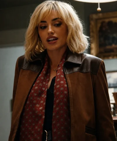 Penelope Cruz The Invite 2026 Brown Jacket