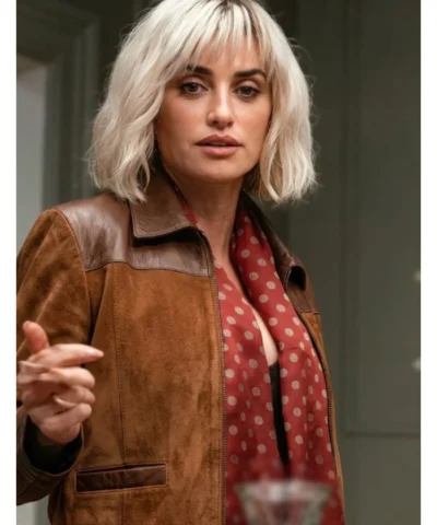 Penelope Cruz The Invite 2026 Pina Penelope Cruz Brown Jacket