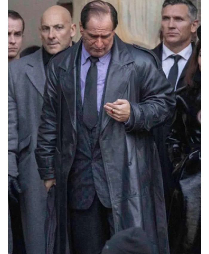 Penguin The Batman Colin Farrell Black Coat