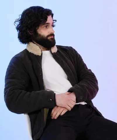 Penn Badgley You TV Series Vogue Interview Joe Goldberg Brown Jacket