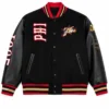 Philadelphia 76ers Atlantic Division Eastern Champs Black Varsity Jacket