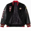Philadelphia 76ers Black Hardwood Classics 76 Jacket