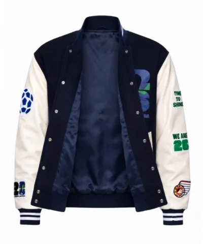 Philadelphia FIFA World Cup 2026 Navy Varsity Jacket