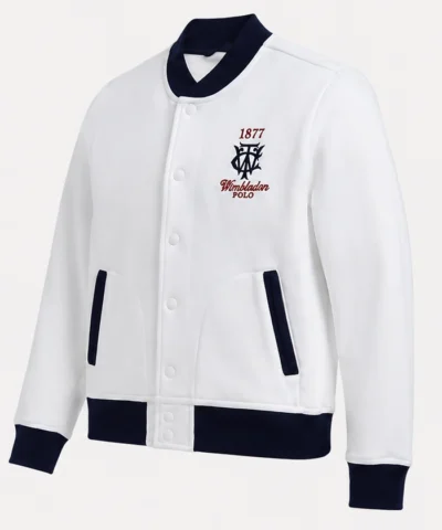 Polo Ralph Lauren x Wimbledon 2026 Fleece Baseball Jacket