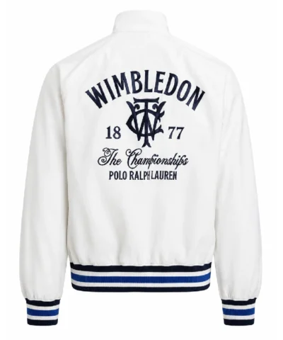 Polo Ralph Lauren x Wimbledon Championships 2026 White Twill Jacket