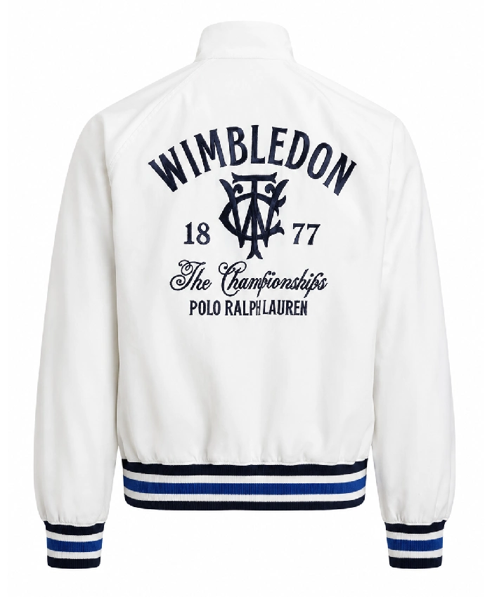 Polo Ralph Lauren x Wimbledon Championships 2026 White Twill Jacket
