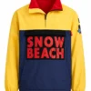 Power Book III Raising Kanan S05 Snow Beach Pullover Jacket