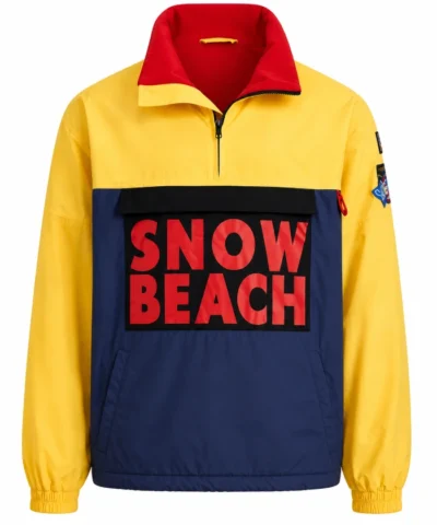 Power Book III Raising Kanan S05 Snow Beach Pullover Jacket