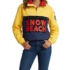 Power Book III Raising Kanan Snow Beach Pullover Jacket