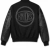 Pro Basketball Finals Nike x New York Knicks Champions Black Varsity Jacket