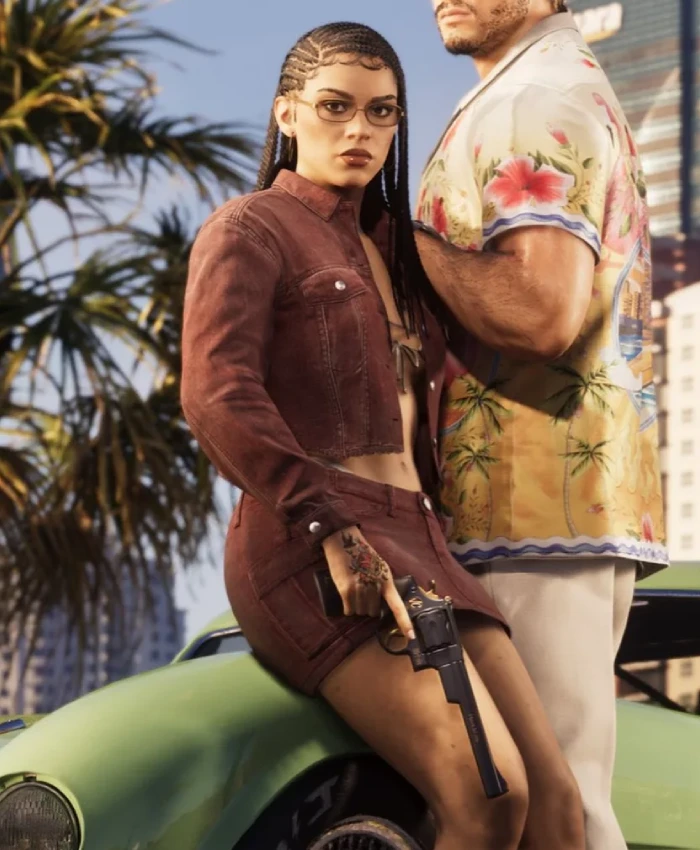 Grand Theft Auto VI Protagonists Lucia Maroon Jacket