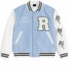 Revenge Skull Full Snap Varsity Jacket