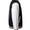 Scream Black and White Full Snap Jacket