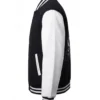 Scream Black and White Varsity Jacket