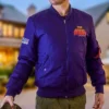 Scream Kenny Top Story Crew Satin Bomber Jacket