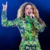 Shakira TD Garden Green Fleece Jacket