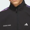 Shop Adidas 2026 Ryoko Rain Full Zipp Woven Black Jacket 