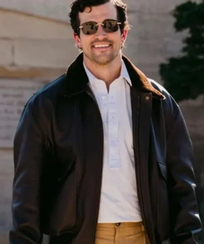 Shop Dior PFW 2026 Paul Anthony Kelly Brown Fur Leather Jacket