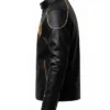 Shop FIFA World Cup 2026 Black Leather Jacket For Men