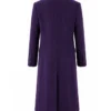 Shop Heath Ledger Joker The Dark Knight Wool Purple Coat