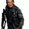 Shop Hwang Jung min Hope 2026 Beom Seok Black Leather Jacket 