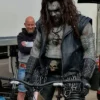 Shop Jason Momoa behind The Scenes Look Supergirl Lobo Black Leather Vest