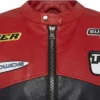 Shop Jessica Jarrel Lot Patrol Private Screening Black and Red Jacket For Men and Women