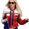 Shop L A California 2026 Street Style Laura Abla Schmitt Motorcycle Leather Jacket On Sale