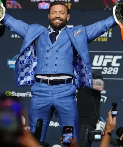 Shop Las Vegas UFC 246 Event Conor Mcgregor Blue Suit