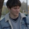Shop Miles Jacob TV Series Elle S01 Moskovitz Blue Jacket 