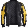 Shop Now Batman Black and Yellow Lambskin Jacket