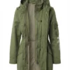Shop Now I Dont Really Care Do U Green Cotton Hooded Jacket
