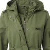 Shop Now I Dont Really Care Do U Green Cotton Zip Up Jacket