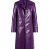 Shop Now Joker Purple Button Coat For Sale 