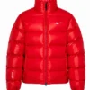 Shop Now Nike Drake Nocta Zip Up Red Puffer Jacket