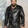 Shop Now Patrick Wilson Aquaman Black Leather Jacket