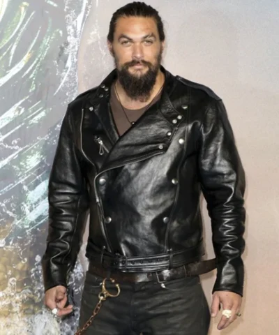 Shop Now Patrick Wilson Aquaman Black Leather Jacket