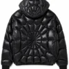 Shop Now Spider Black Padded Jacket